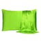 Homeroots 20 x 40 in. Bright Green Dreamy Silky Satin King Size Pillowcases 387843 - alternate 9